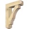 Ekena Millwork Balboa Craftsman Rough Sawn Bracket w/ Offset Brace, Douglas Fir, 8"W x 30"D x 38"H BKT0806X30X38BOA04RDF - alternate 1